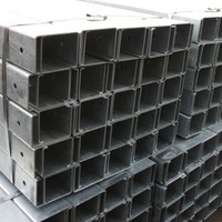 Hot dip galvanized steel highway guardrail post