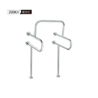 Stainless Steel Bathroom Toilet Outdoor Wall-Mounted 90 Degree Handrail