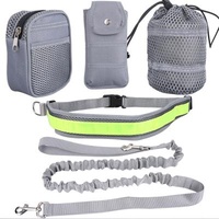 Thoughtful Dog Training Waist Walking Bag And Free Leash Handrail Dog Leash With Phone Bag