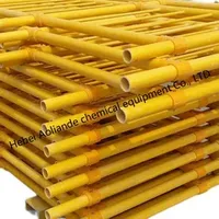 Manufacturer Composite Pultruded FRP GRP Round Tube Square Pipe Fiberglass Handrail