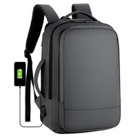 High Quality Waterproof Men Waterproof Membrane Business USB Backpack Laptop Briefcase Travel Filling Casual Bag
