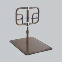 Liftable Safety Handrails for Disabled and Elderly in Rooms for Toilets and Bathrooms