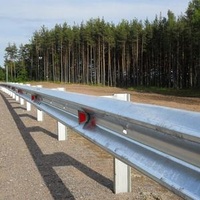 Stainless Steel Guard Rail W-beam Highway Guardrails Safety Guard Rails