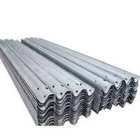 High Quality Galvanized Steel Highway Guard Rail Guardrail Traffic Barrier W Beam for Sale with ISO9001 CE Certificate