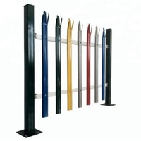 2meter high Europe Type Building Construction Fence Guardrail For Safety Protect