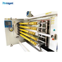 1300mm Mylar Silicone Adhesive Masking Bopp E Foam Tape Ultra-transparent Sealing Tape Slitting Machine
