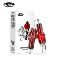 Tattoo Needles CNC Tattoo Needles Cartridge Disposable Sterilized Safety Needle RSRLRMM1 With Membrane For Tattoo Rotary Machines 20PcsBox 230310