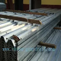 W Beam Guard Rails Protecting Road Safety Steel Highway Guardrail