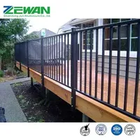 Balcony Railing Fence Terrace Aluminium Balustrade Designs Aluminum Stair Handrail