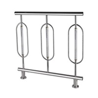 New modern stainless steel balustrade guardrail for square or playground