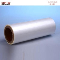 glossy BOPP decorative film and mett lamination film for hot and cold laminating machine