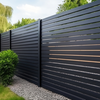 Outdoor balcony guardrail fence Simple aluminum alloy guardrail Stair guardrail Outdoor villa courtyard