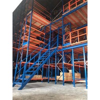 Heavy Duty Mezzanine Racks Industrial Storage Warehouse Platform Multi-level Steel Attic Racking Mezzanine Floor