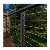 YL Wholesale Price Railing Stainless Stair Deck Railing Balustrade Handrail Cable Railing