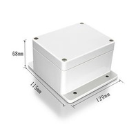 Ip65 Plastic Box Waterproof Electronics Enclosures Customization Wall Mounted Outdoor Electrical Junction Box Case