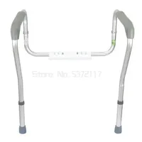 Adjustable Toilet Safety Rails Bathroom Accessories AntiSlip Frame Rack Shower Grab Bar Elderly Pregnant Support Handrail