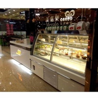 Low Noises Fan Cooling 760W Pastry Display Chiller