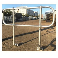 Anti Corrosion BHP Sidewall Iron Ore South Mining Project Smooth Steel Ball Joint Handrails