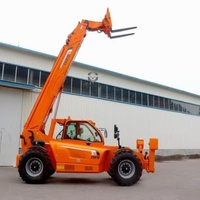5-Ton 18m Telehandler T5018 with bucket, pallet forks, muck grab Hot Sale in Dubai