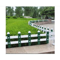 Yard Pvc plastic steel lawn guardrail park community garden pool fence garden green belt isolation fence