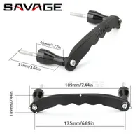 Motorcycle Rear Grab Rail Handle Bar For EXC EXC-F XC XC-W XCF SX SXF 125 150 250 300 350 450 500 Passenger Pull Grab Handrail
