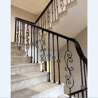 Elegant Mild Steel Handrail,outdoor Steel Stair Handrails for Stairs