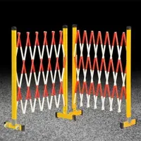1.2*2.5 Meter Folding Fence Metal Guardrail Power FRP Telescopic Rail Support Size Customization