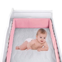 Minimalist Barrier Heightened Anti-Collision Solid Color Children's Guardrail Hutch Bed Circumference Bed Barrier Soft Bag