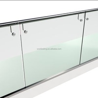 YL Low Price Aluminum U Channel Glass Railing Handrail