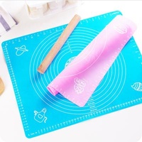Hot Sale Sustainable BPA Free Knead Dough Silicone Pastry Mat With Measures