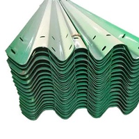 Hot Sell Aesthetic Highway Guardrails for Improved Road Appearance w Beam Anti Collision Guardrail