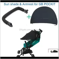 Strollers Strollers Baby Kids Maternity Drop Delivery 2021 11 Stroller Accessories Armrest Gb Pockit Plus Handrail Sun Shade Hook Goodbaby Po