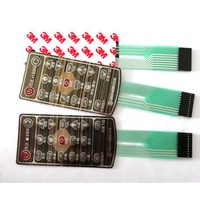 Waterproof Membrane Switch With Led Membrane Switch Keypad Panel