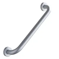 Black Grab Bar 30/40/50cm for Elder Anti-Slip Handle Bathroom Safety Handrails Bar Wall Mount Space Aluminum Metal Grab Handle
