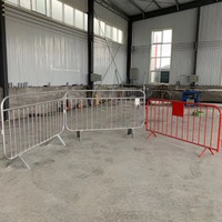 Pedestrian barricades,pedestrian event guardrail ,concert steel barrier