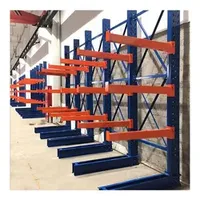 Very Durable Heavy Duty Cantilever Racks Single Side Steel Cantilever Rack Steel Shelves Cargo & Storage Equipment for Warehouse Storage Solution