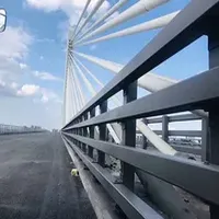 Highway Steel Barrier Premium Road Crash Barrier Bridge Guardrail for Safety