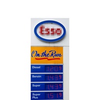 Customized Steel Digital Billboards Outdoor LED Advertising Racks Billboards Signs Gas Stations