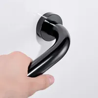 Space Aluminum bathroom Safety handrail shower cubicle elderly handrail toilet children pregnant women grab bar