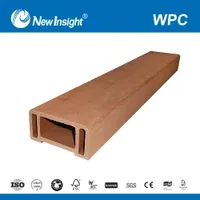 Mix Color 90*45mm WPC Wood Plastic Composite Handrail for Sale