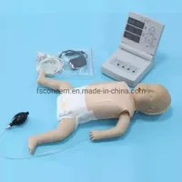 Medical Neonatal Resuscitation Digital Display Model Senior Infant Full-Body CPR Manikin