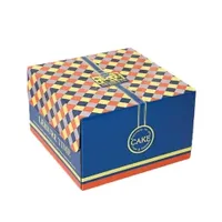Custom Pack Cup Cake Paper Packaging Bakery Swiss Roll Dessert Sweet Pastry Cupcake Box with Window