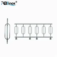 Customized Acrylic Stainless Steel Staircase Guardrail