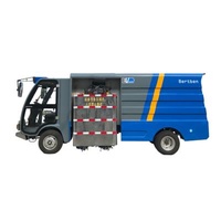 High Pressure Road Cleaning Truck Electric Guardrail Cleaning Vehicle