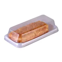 Disposable take out food packaging blister box rectangular bread pastry sushi Bean paste cake pancake egg tart box