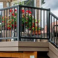 Aluminum Handrail for Balcony Factory Direct Sale Metal Stair Guard Rails