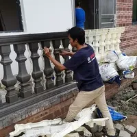 Roman Column Molds Home Garden Balcony Guardrail Vase Column Modern Cement Railing Building Mold European Villa Fence Handrail