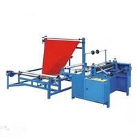 HDPE LDPE BOPP Folding and Rewinding Machine for Bag Roll Side Sealing Bag