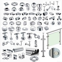 Factory Hand Rail for Stairs Handrail Stairs Steel Grill Design for Balcony Photo High Quality Stainless Steel Handrail Fittings