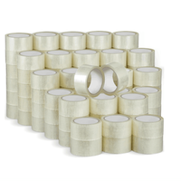 Kunpeng Clear Lightly Yellowish Bopp Packing Tape Adhesive BOPP Material Leading Supplier of OPP Transparent Sweet Acrylic Ws ISO9001